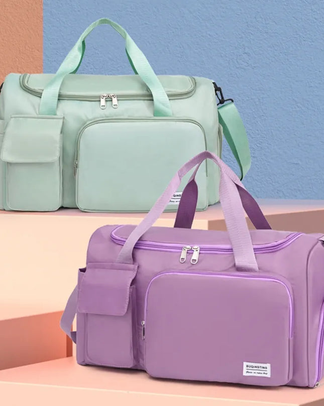 Oxford Cloth Detachable Strap Travel Bag