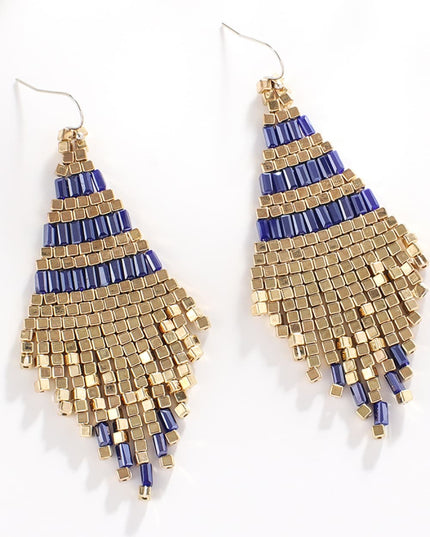 Beaded Dangle Earrings 