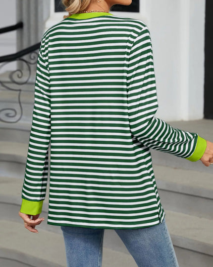 Striped Long Sleeve T-Shirt