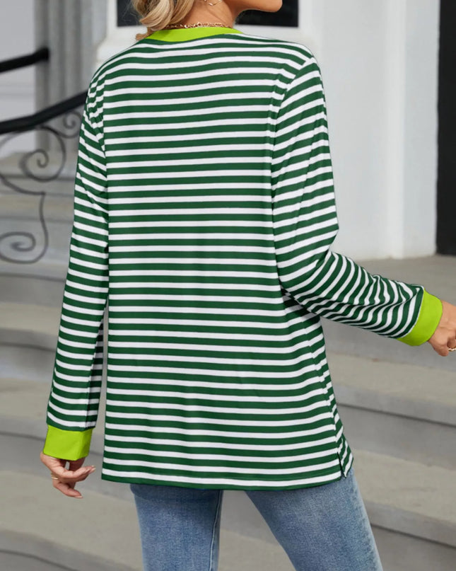 Striped Long Sleeve T-Shirt