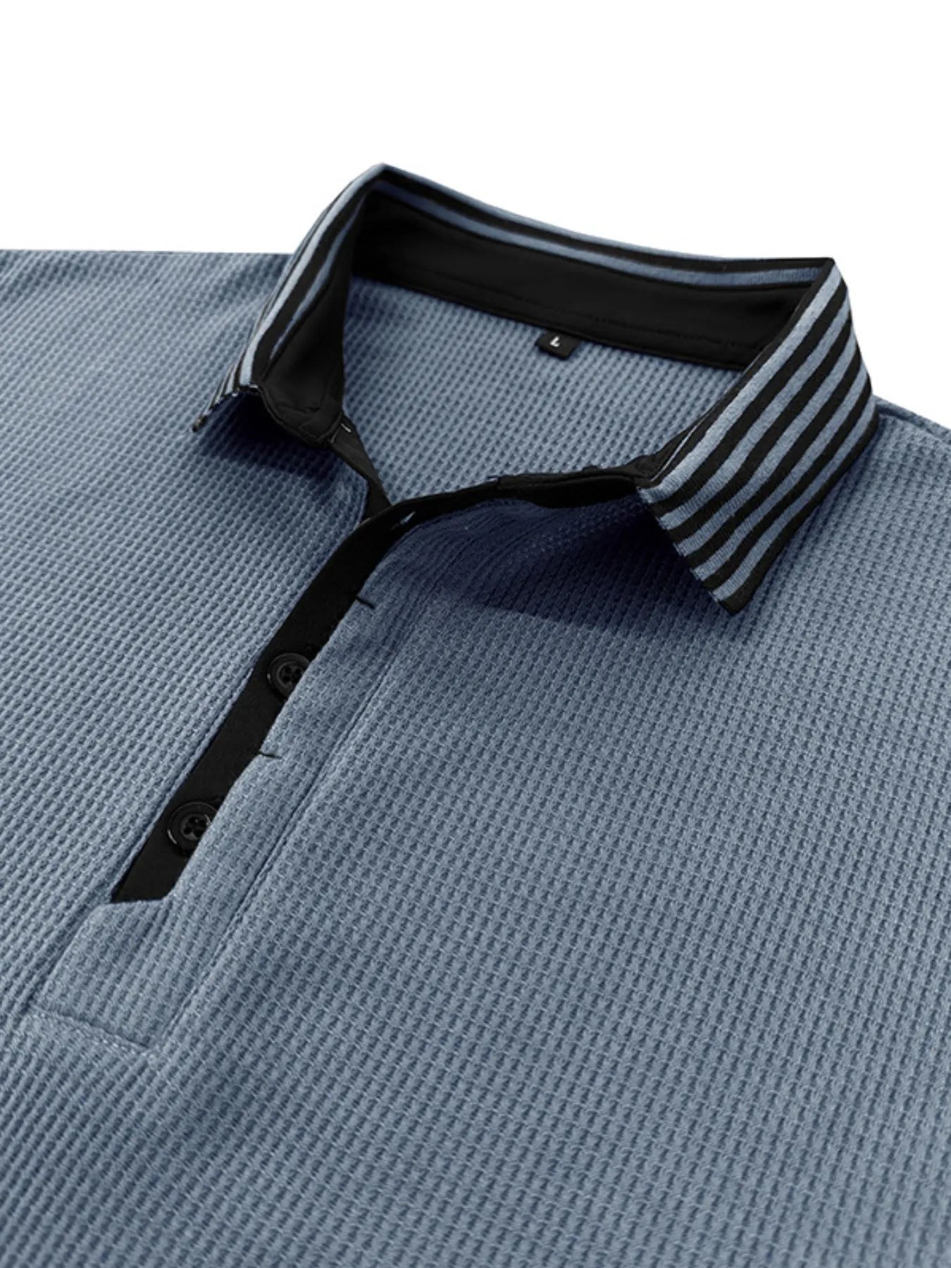 Men's Classic Textured Golf Polo Shirt