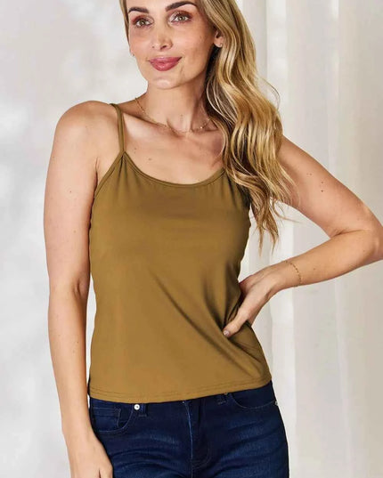 Basic Bae Full Size Round Neck Slim Cami