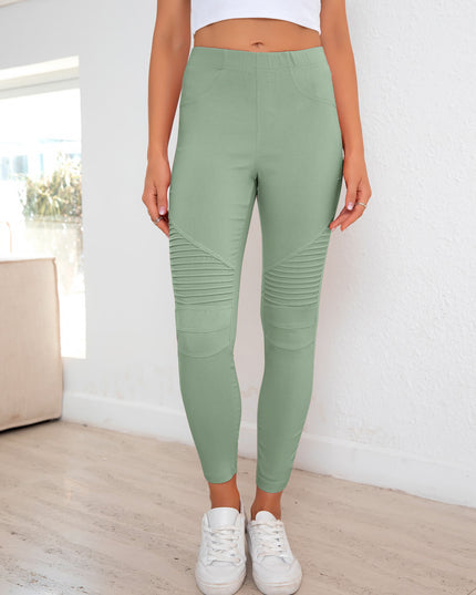 Ribbed Detail Leggings