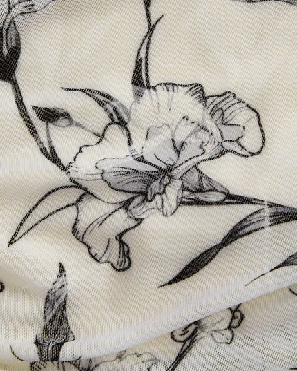 Printed Tube Top and Skirt Set