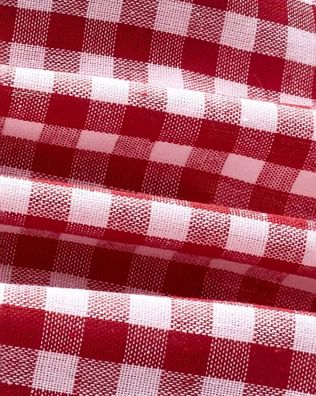 Gingham Check Peplum Cami Top