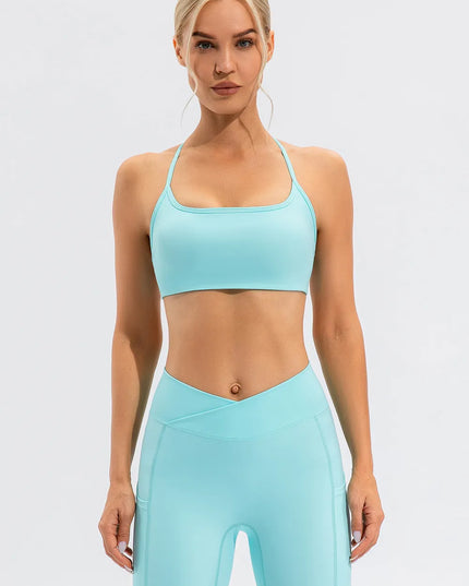 Crisscross Spaghetti Strap Active Cami 