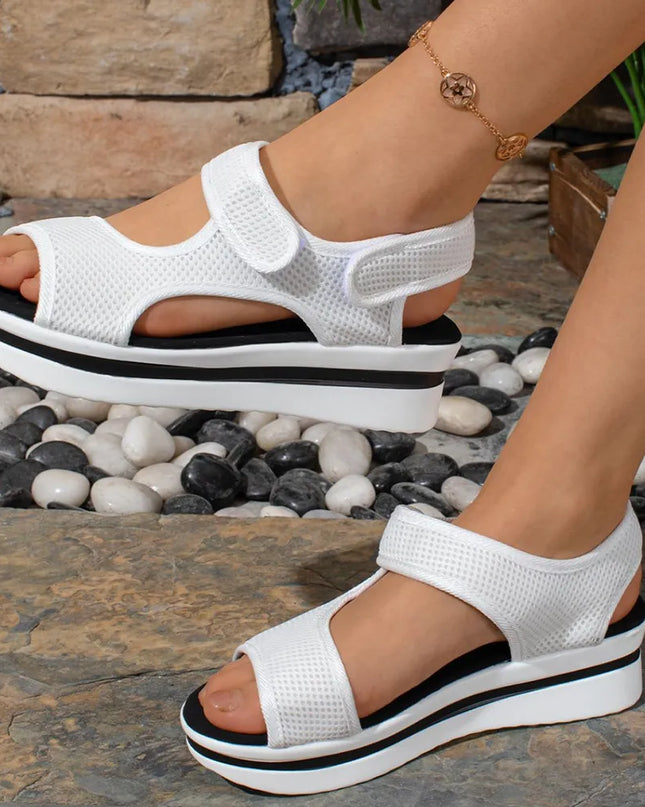 Velcro Mesh Breathable Sandals 