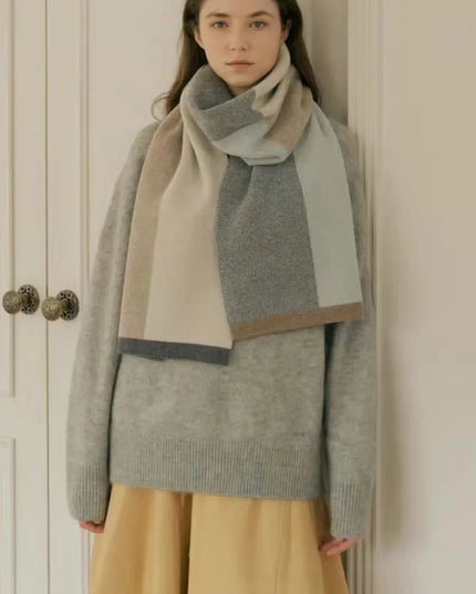 Thermal Contrast Acrylic Scarf