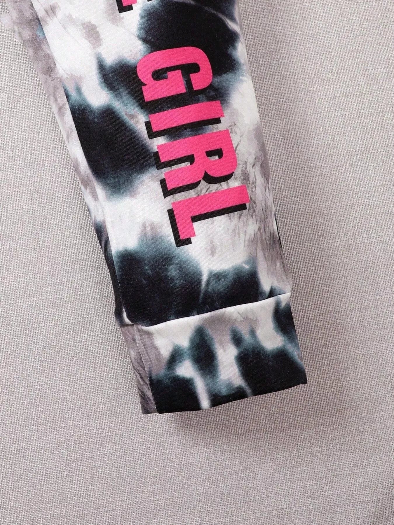 Children's Tie-Dye Hoodie & Pants Set