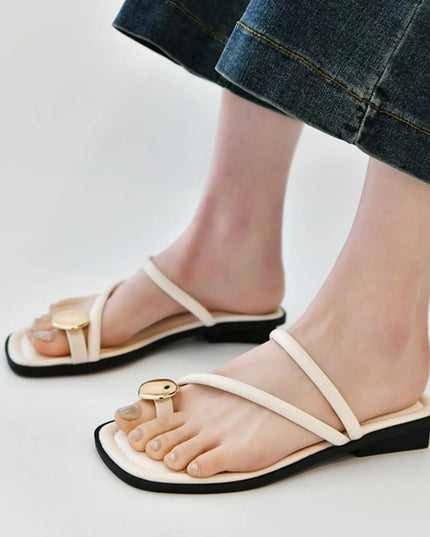 PU Leather Summer Sandals 