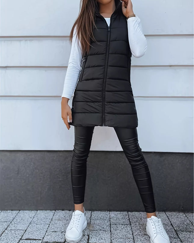 Zip Up Hooded Winter Coat