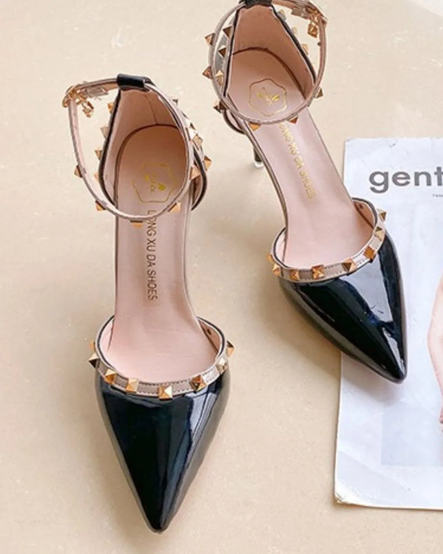 Point Toe Kitten Heels Pumps 