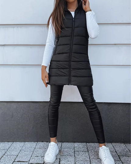 Zip Up Hooded Winter Coat