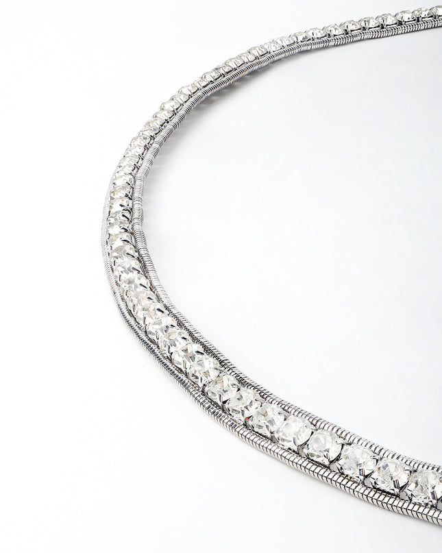 Rhinestone Metal Belt