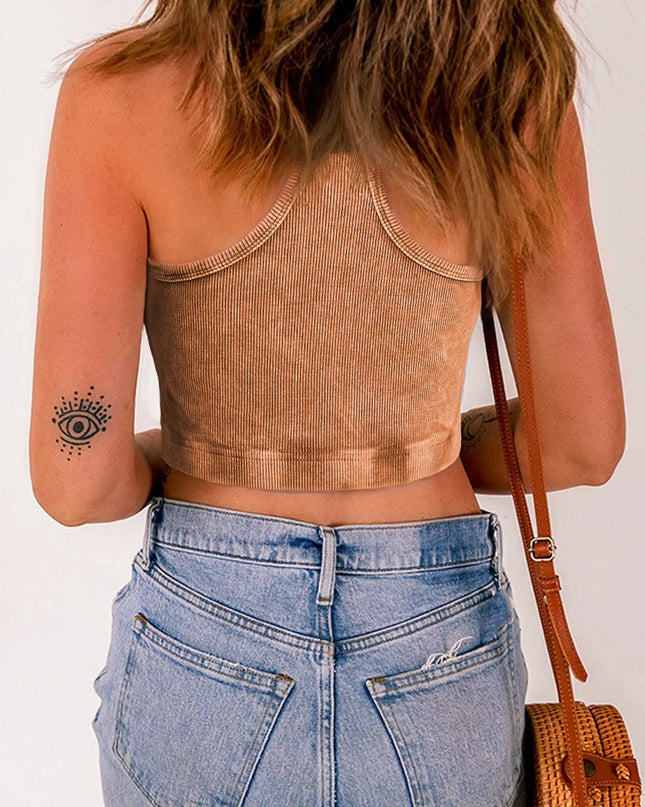 Round Neck Racerback Tank