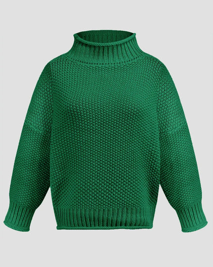 Turtleneck Long Sleeve Sweater