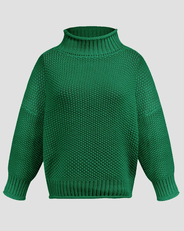 Turtleneck Long Sleeve Sweater