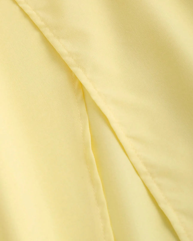 Smocked Back Slit Cami Dress