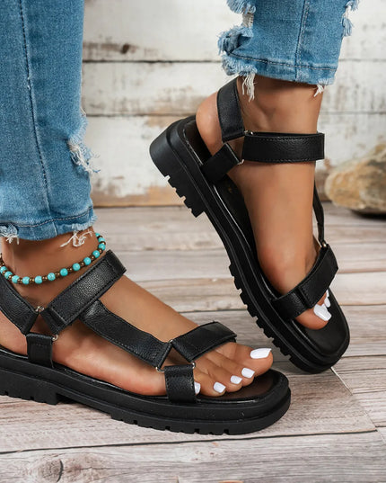 Open Toe Platform Sandals