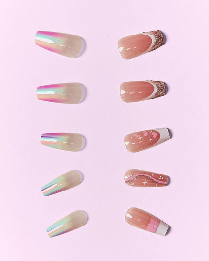 SO PINK BEAUTY Press On Nails 2 Packs 