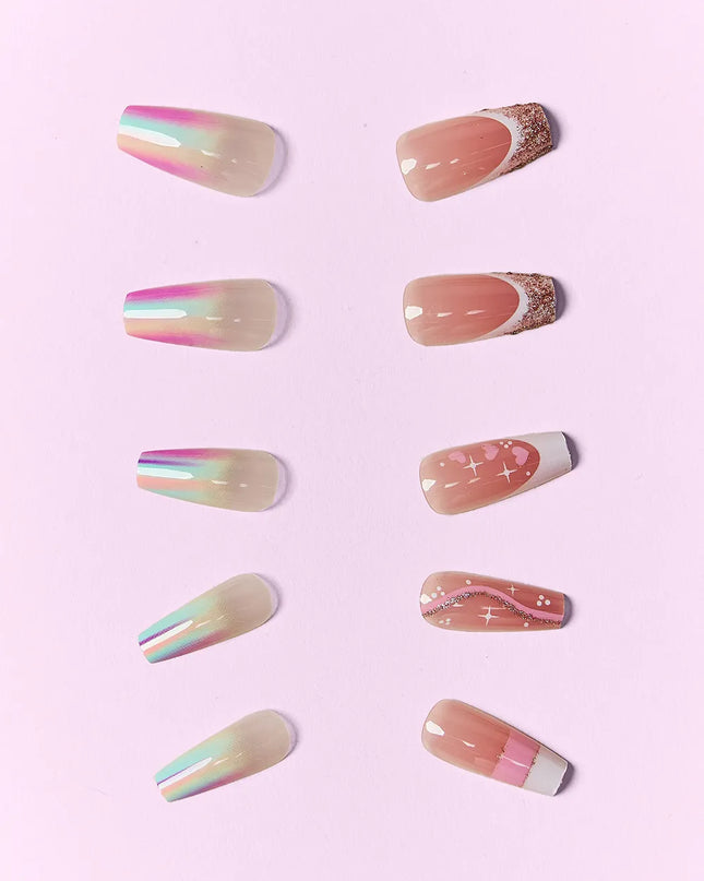 SO PINK BEAUTY Press On Nails 2 Packs 