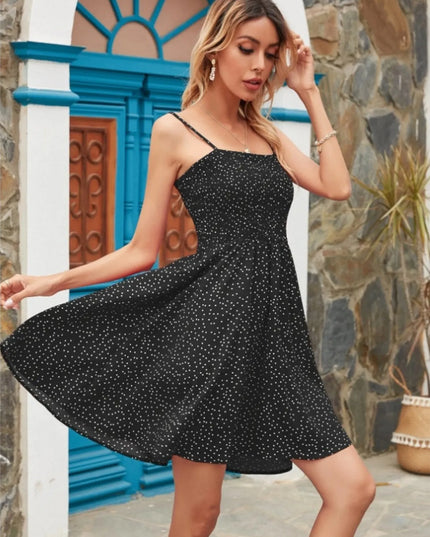 Full Size Smocked Square Neck Cami Dress Plus Size 