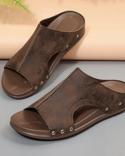 Open Toe Wedge Sandals