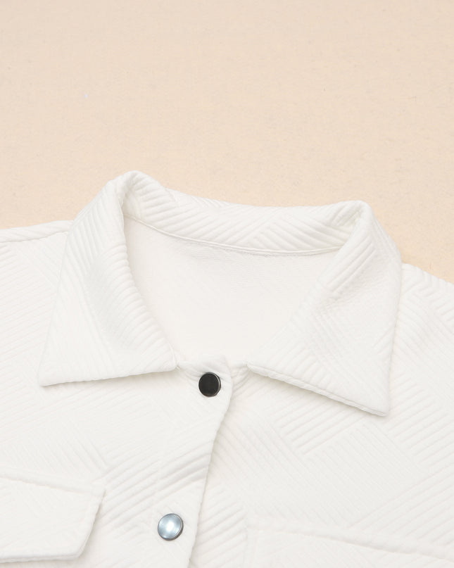 Snap Down Collared Jacket