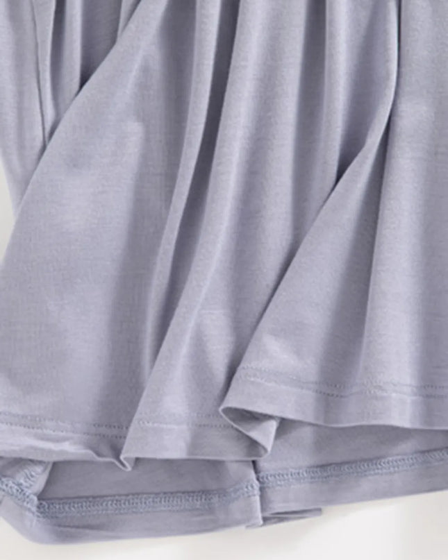 Scoop Neck Midi Cami Dress with Bra