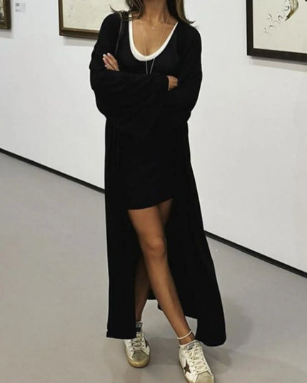 Cami Shorts and Open Front Cardigan Three Piece Set