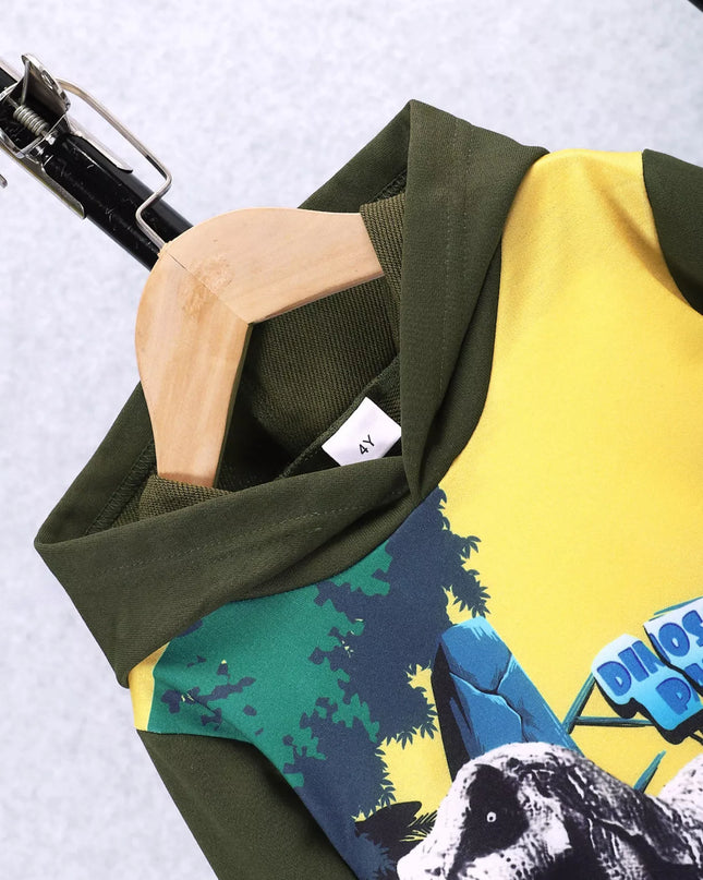 Children's Dinosaur Park Hoodie and Pants Set