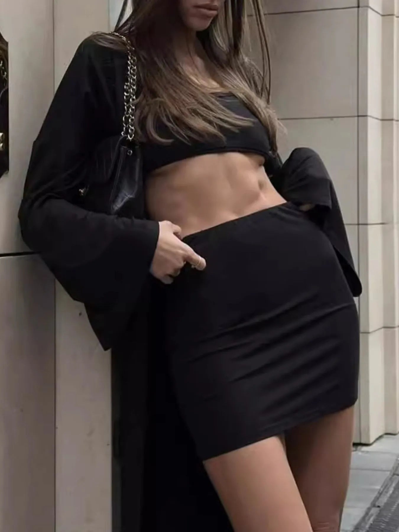 Cami Shorts and Open Front Cardigan Three Piece Set