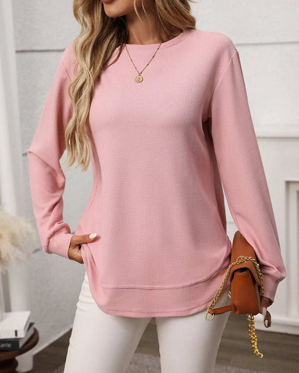 Long Sleeve Round Neck T-Shirt