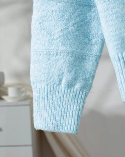 Round Neck Long Sleeve Sweater