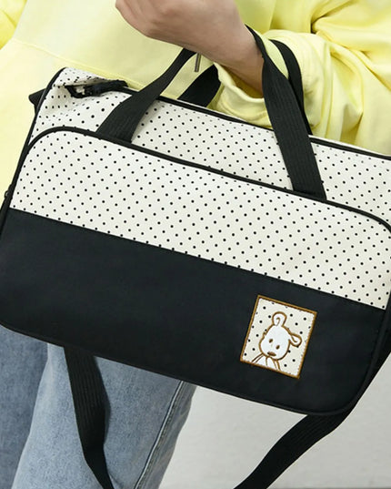 Oxford Cloth Contrast 4 Piece Bag Set