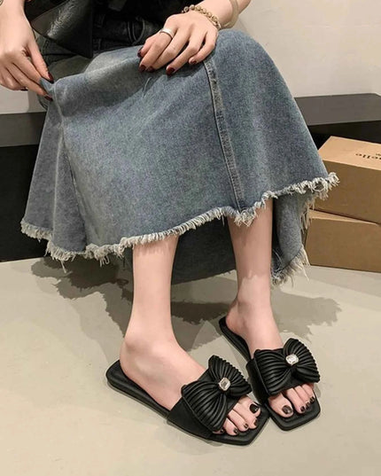 Bow-Knot Flat Sandals