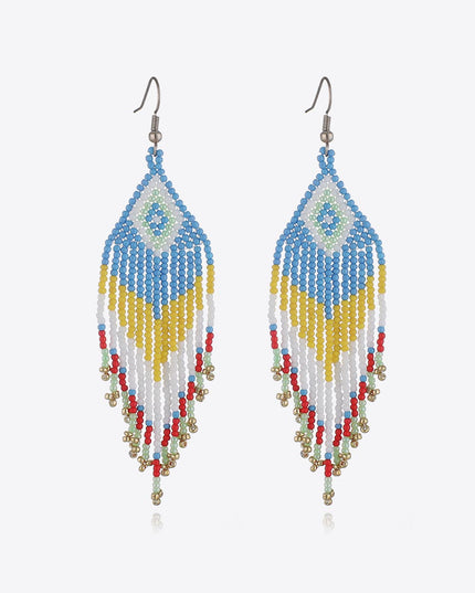 Beaded Dangle Earrings 