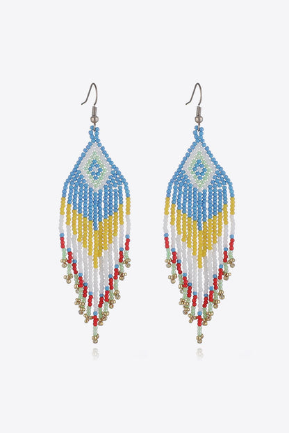 Beaded Dangle Earrings 