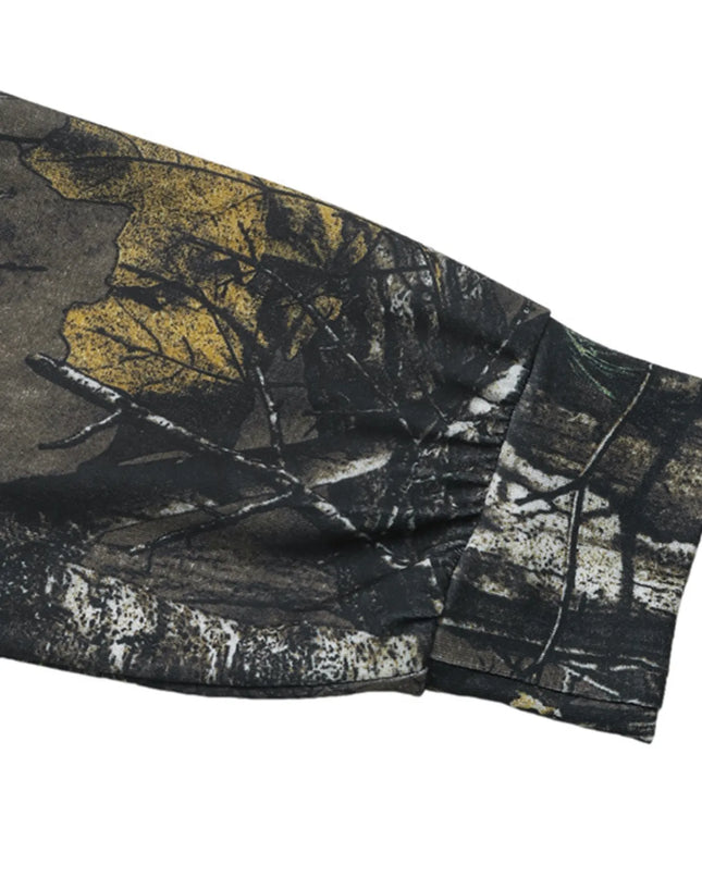 Asymmetrical Neck Printed Long Sleeve Top