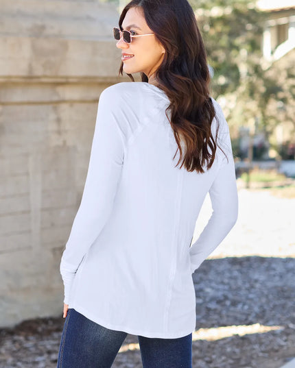 Basic Bae Full Size Round Neck Long Sleeve T-Shirt