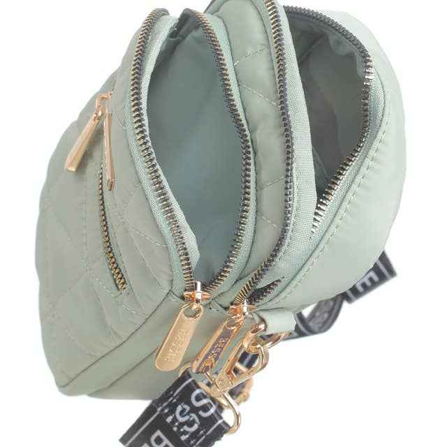 Quilted Phone Cross Body Bag