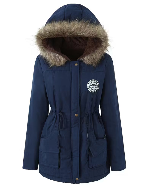 Hooded Jacket Casual Coat Parka
