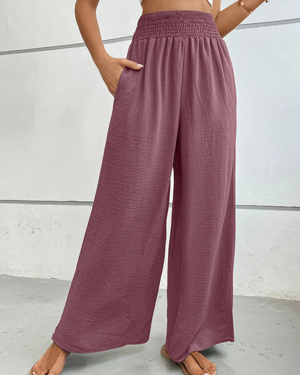 High-Waisted Wide Leg Pants