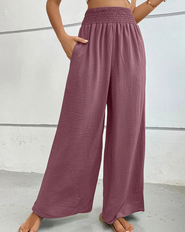 High-Waisted Wide Leg Pants
