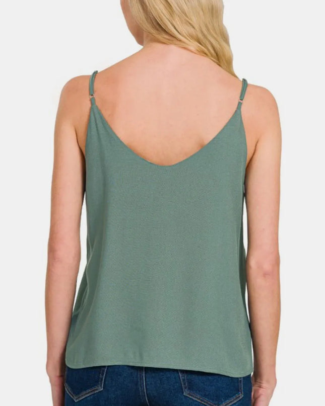 Zenana Two Layered Spaghetti Strap Cami