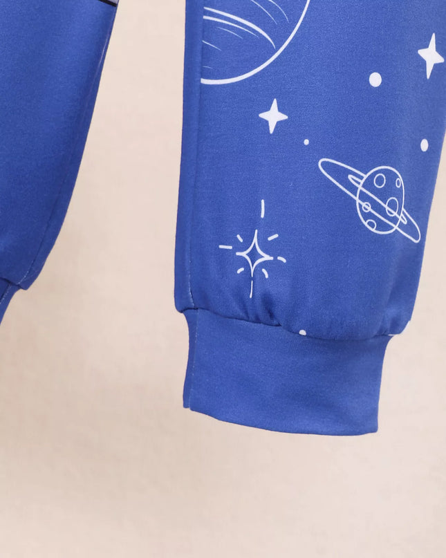 Children's Graphic Long Sleeve Top and Pants Set