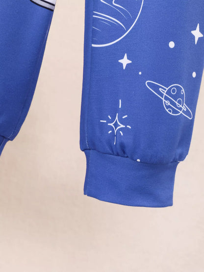 Children's Graphic Long Sleeve Top and Pants Set