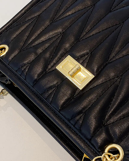 PU Leather Crossbody Bag 