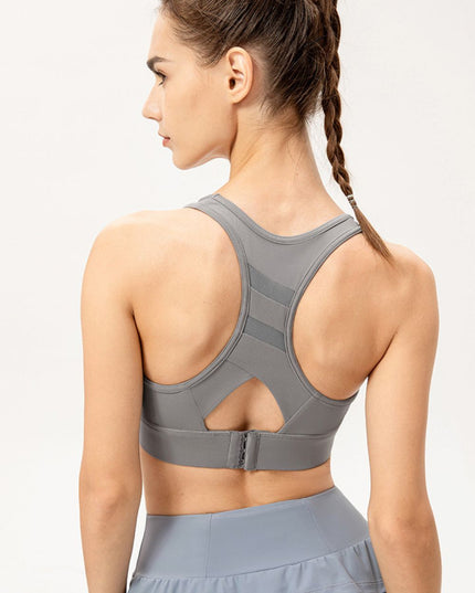 Scoop Neck Long Sports Bra 