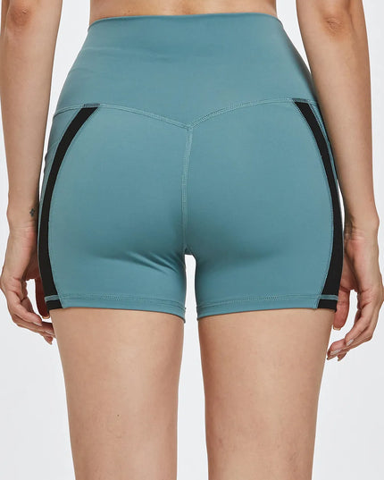 High Waist Active Shorts 